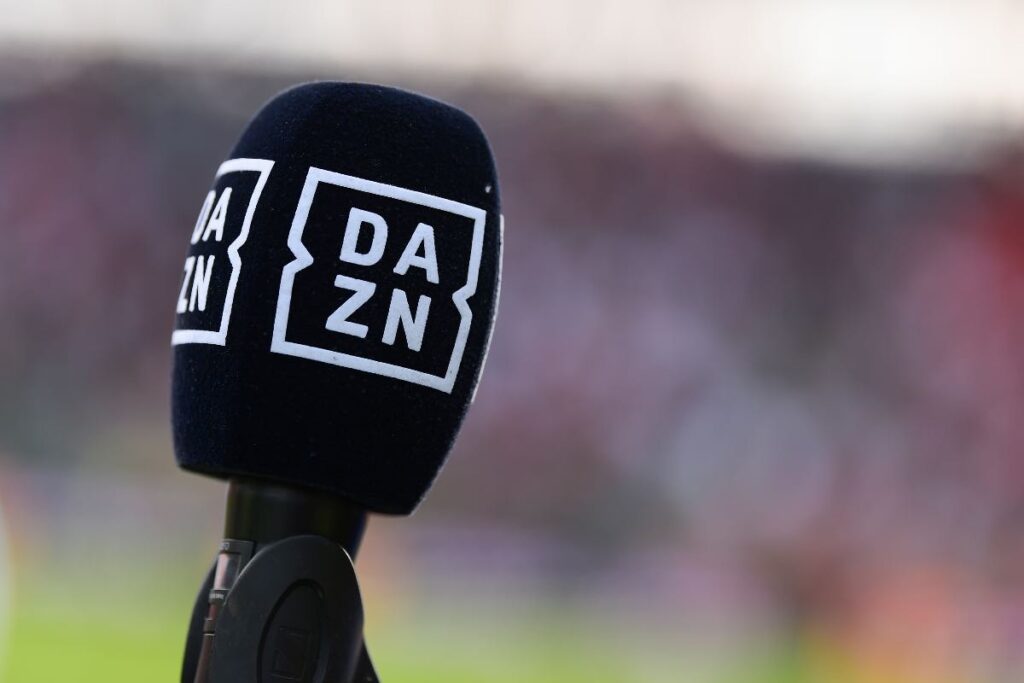 Microfono di Dazn