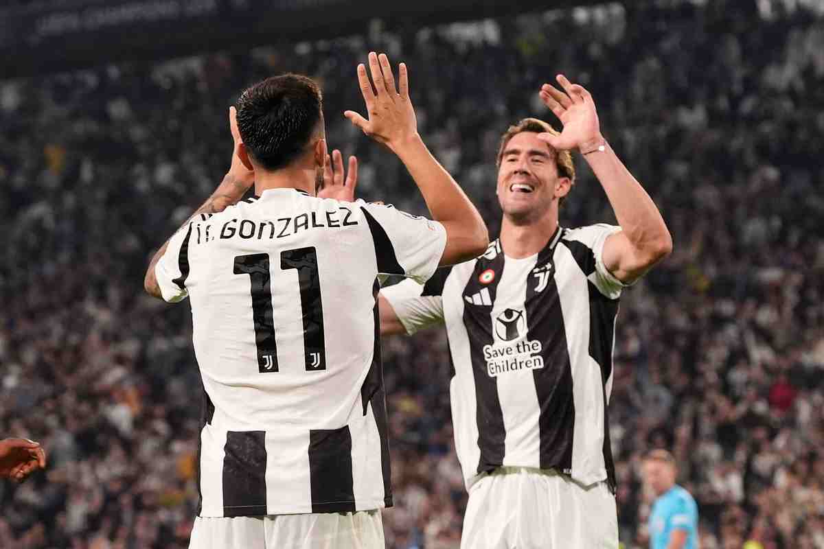 Nico Gonzalez in conferenza su Vlahovic