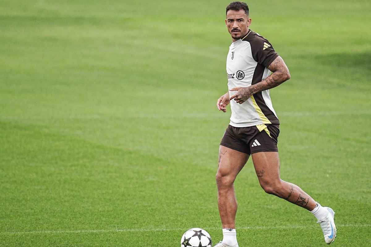 Danilo ancora con la Juve