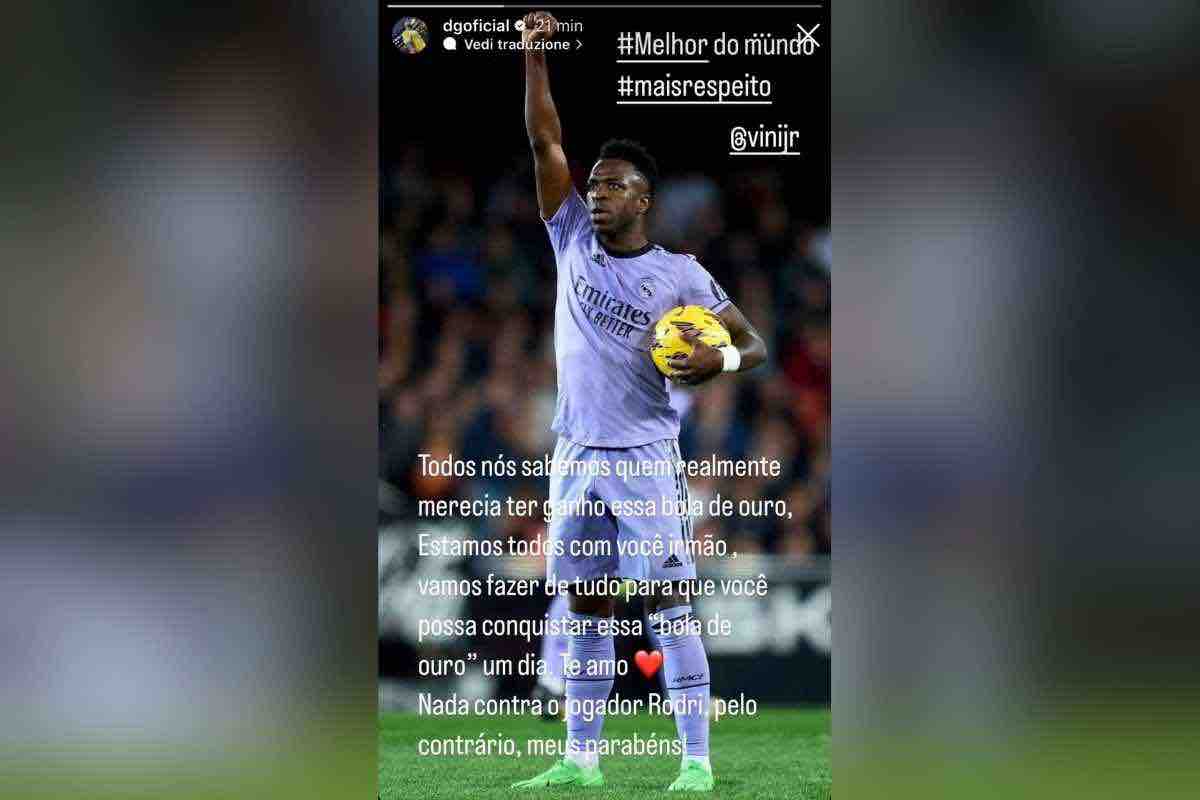 Pallone d’Oro, il giocatore della Juventus si schiera: messaggio netto sui social