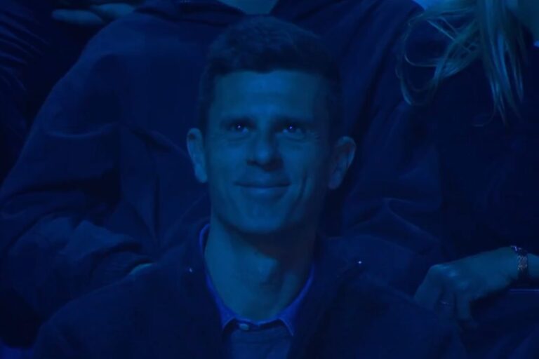 Atp Finals, Thiago Motta sugli spalti: urlo nei suoi confronti durante Zverev-Fritz