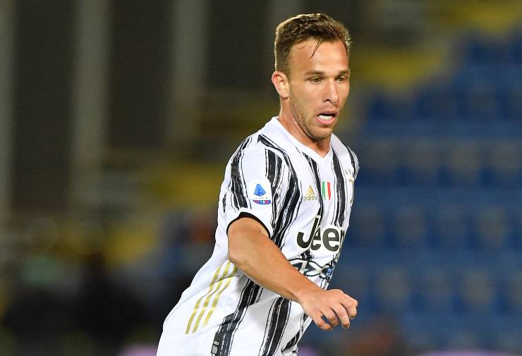 Arthur in maglia Juve