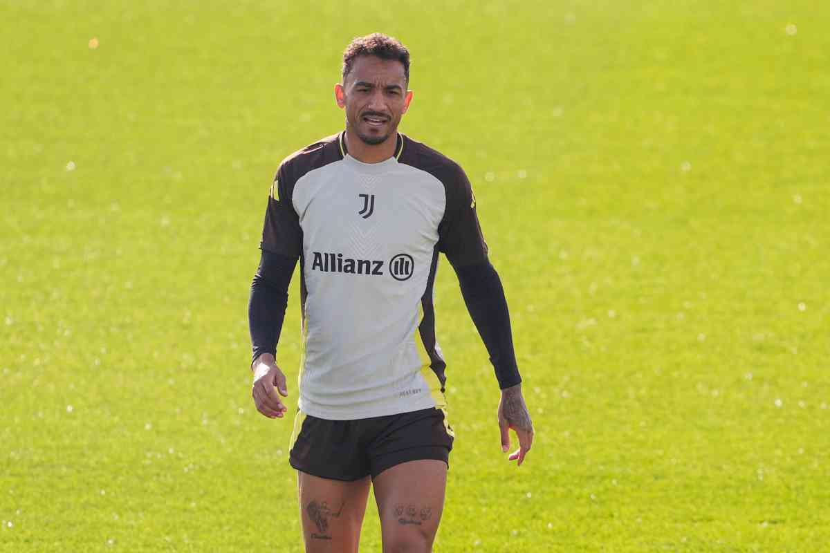 Danilo in allenamento