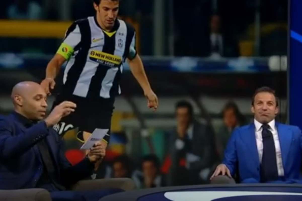 Del Piero ed Henry in studio