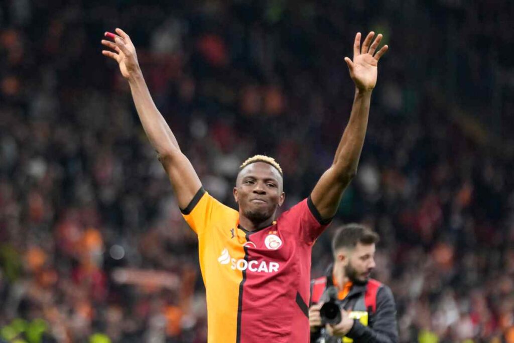 Osimhen con il Galatasaray