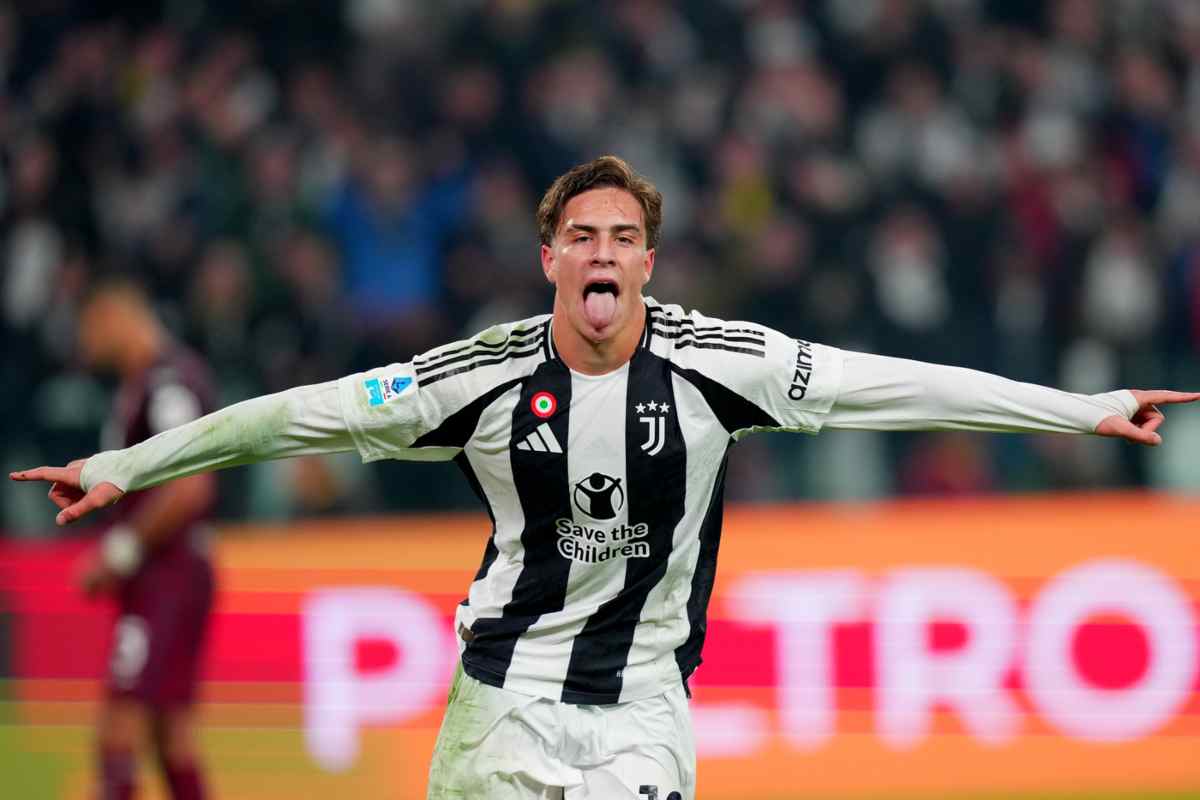 L'esultanza di Yildiz