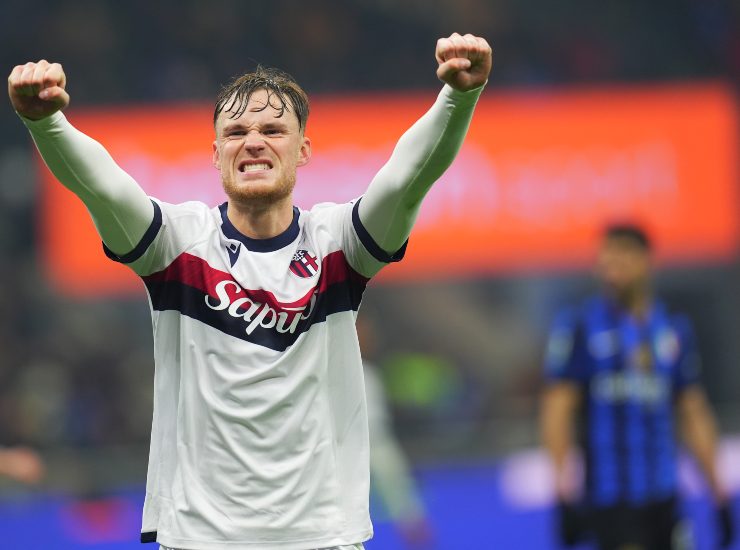 Beukema esulta primo piano