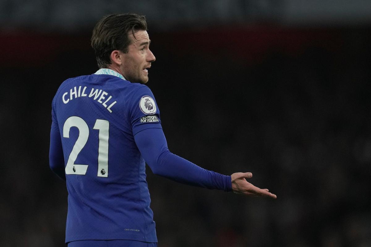 Chilwell in campo con il Chelsea