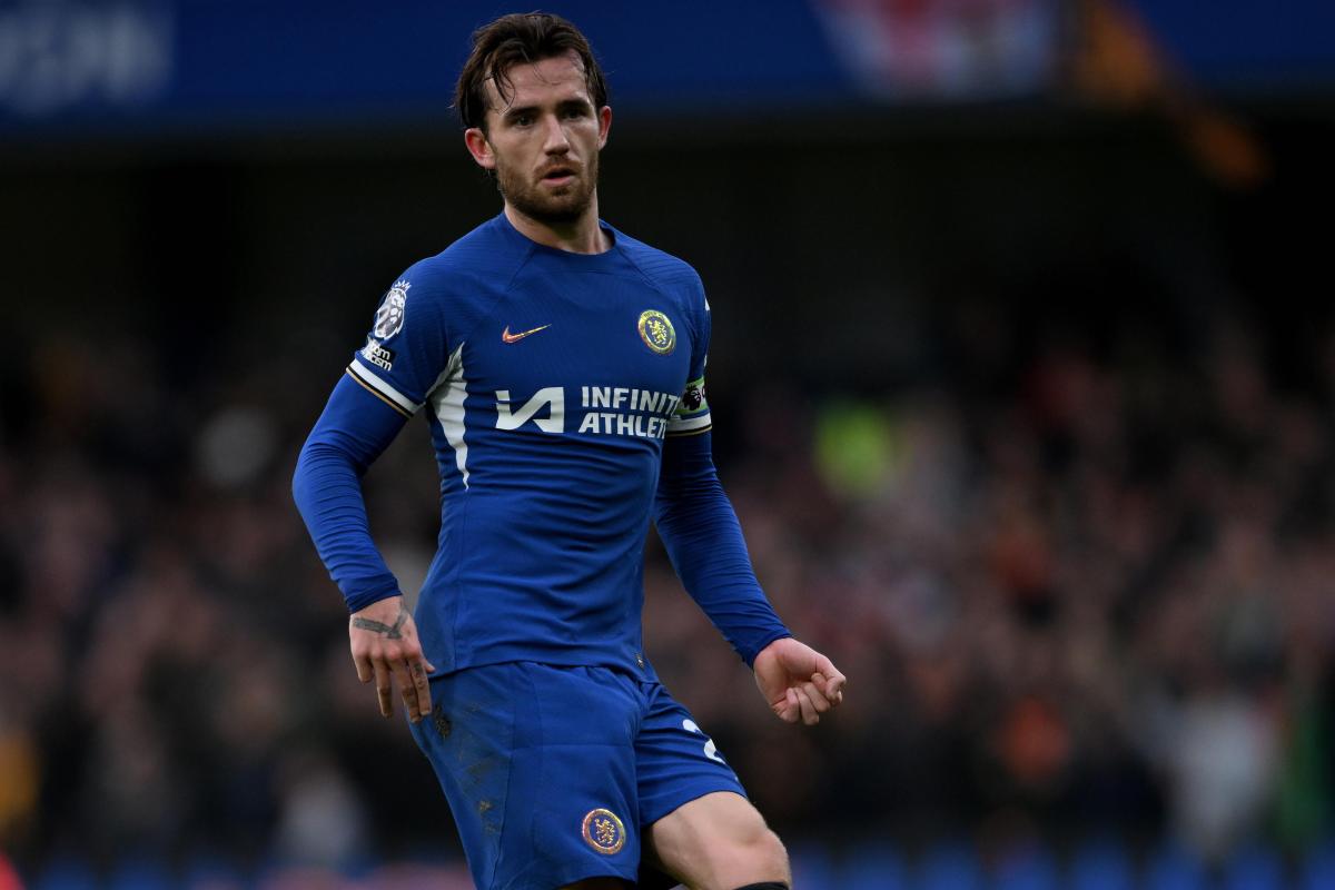 Ben Chilwell con la maglia del Chelsea