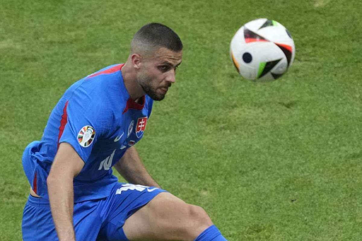 Hancko in campo con la Slovacchia