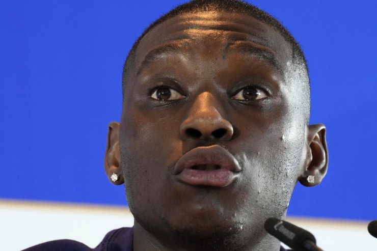 Kolo Muani in conferenza