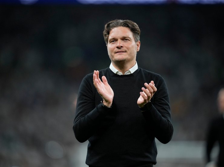 Terzic applaude il pubblico