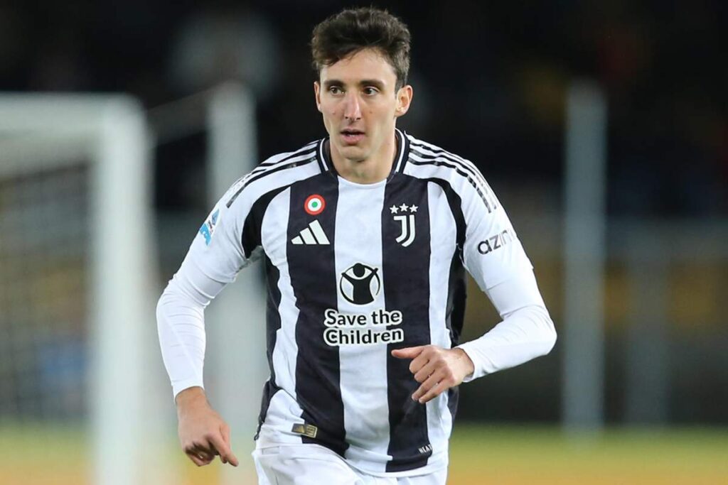 Andrea Cambiaso in azione