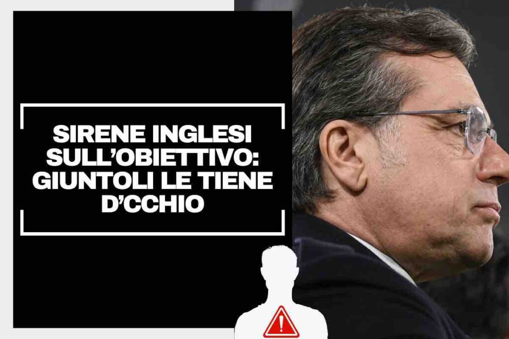 Mercato Juventus, sirene inglesi per l'obiettivo di mercato: Giuntoli tiene d'occhio la concorrenza