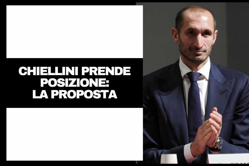Juventus, Chiellini esce allo scoperto: la proposta dell'ex bianconero
