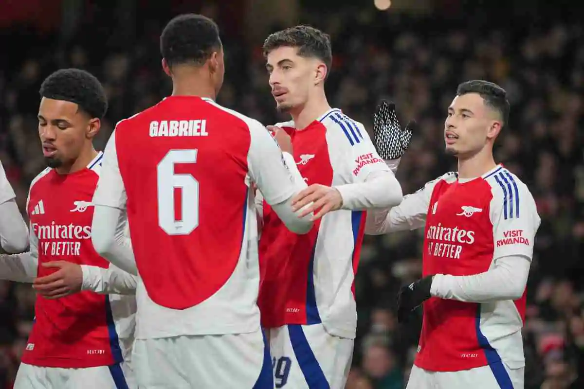 Havertz insieme ai compagni