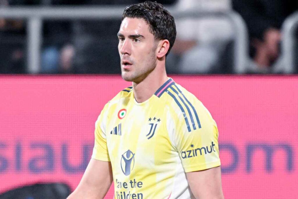 Dusan Vlahovic in campo