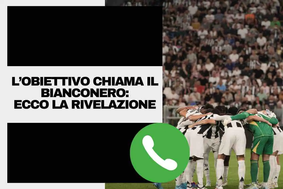 Juventus, l’obiettivo di mercato chiama il bianconero: arriva la rivelazione