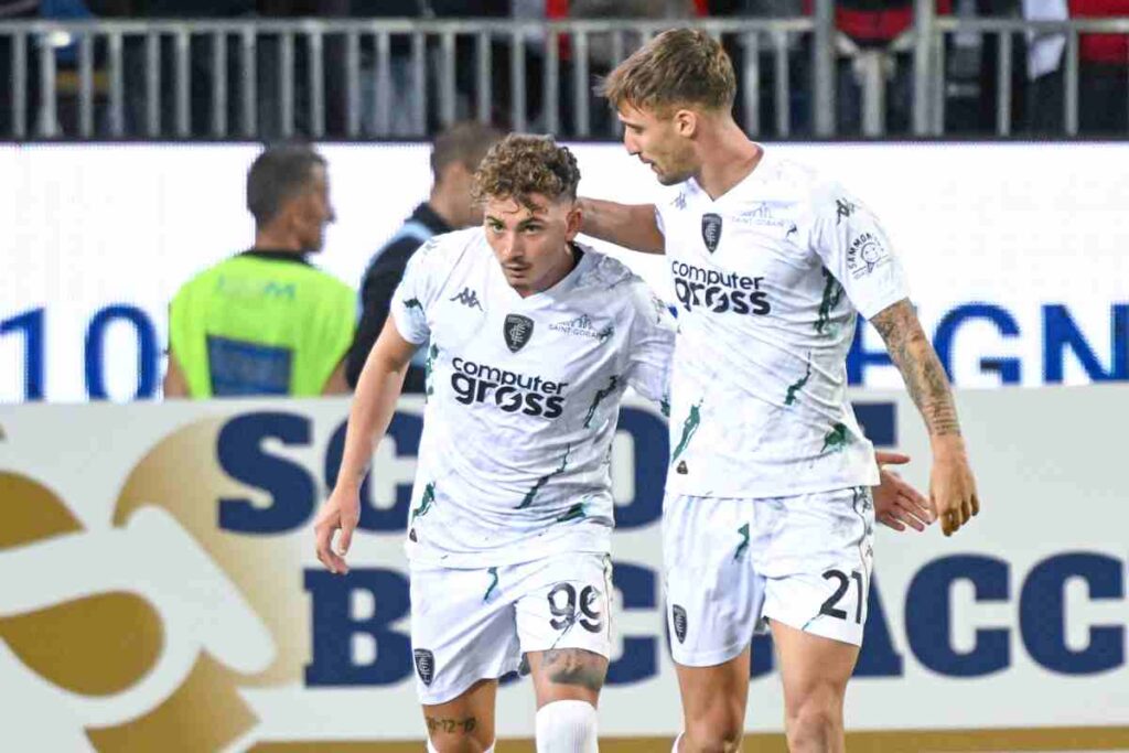 Esposito esulta con Viti