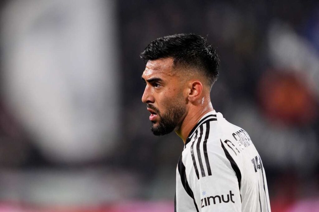 Nico Gonzalez con la maglia della Juventus