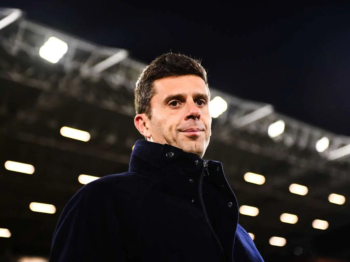 Thiago Motta pensieroso