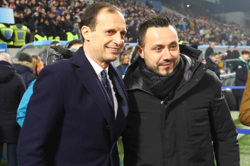 Allegri e De Zerbi