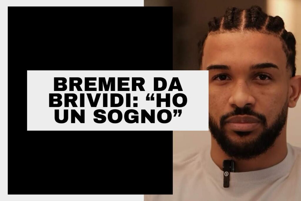 Bremer immortalato durante un'intervista