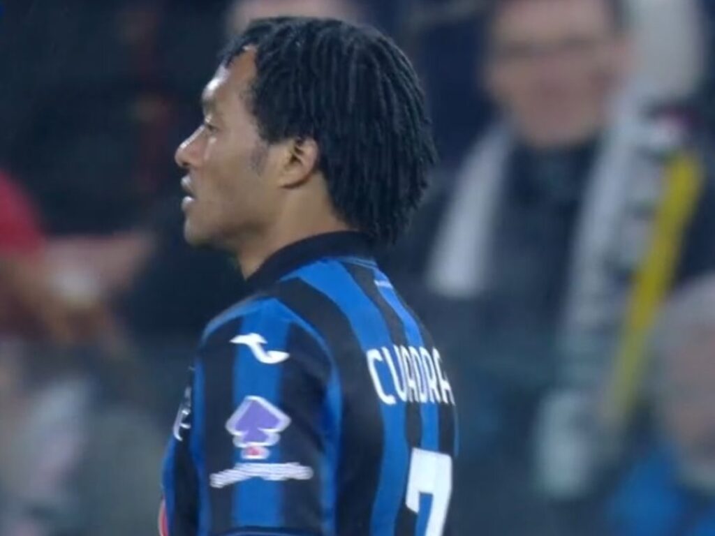 Juventus Atalanta, Cuadrado fischiato