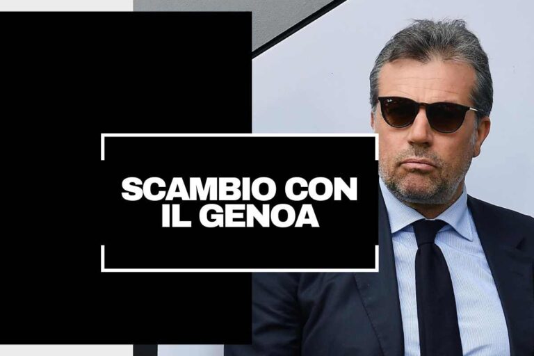 Giuntoli immortalato a bordo campo in vesti dirigenziali e con gli occhiali da sole