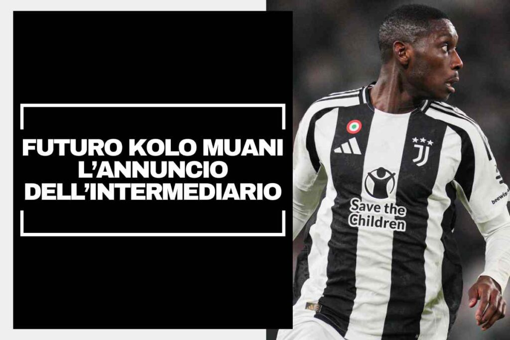 Kolo Muani in campo con la maglia della Juventus