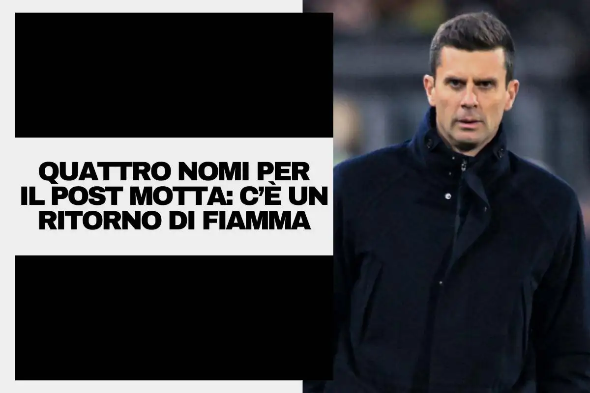 Thiago Motta pensieroso a bordo campo