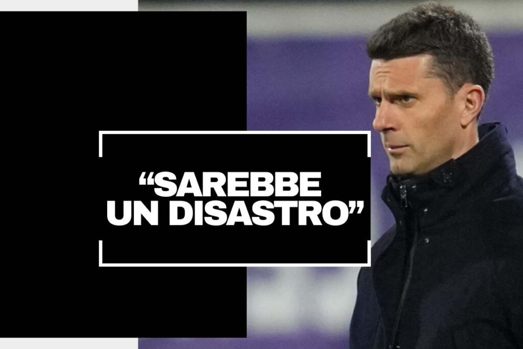 Thiago Motta osserva pensieroso dalla panchina