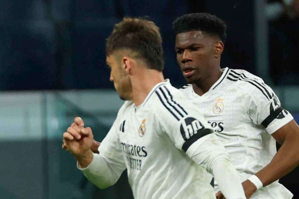Asencio e Tchouameni del Real Madrid