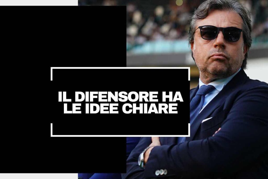 Juventus, il difensore ha le idee chiare: "Futuro? Ecco la mia priorità"