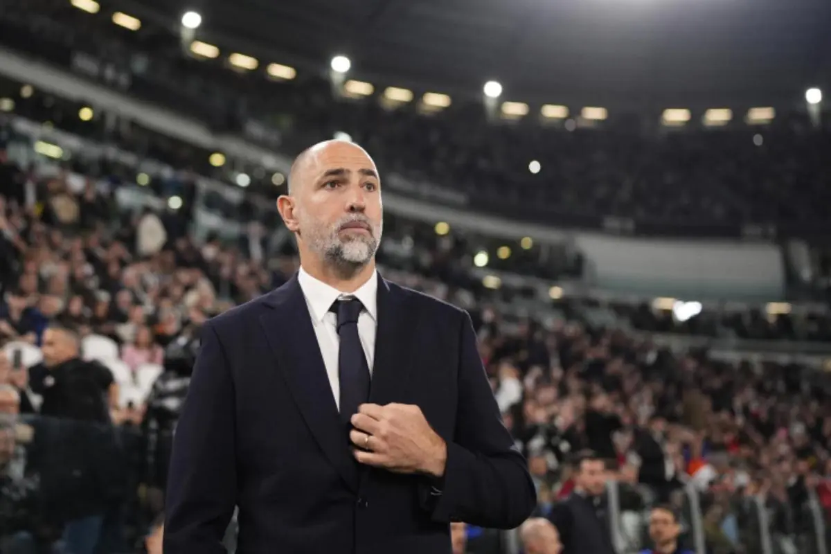 Igor Tudor prima della partita