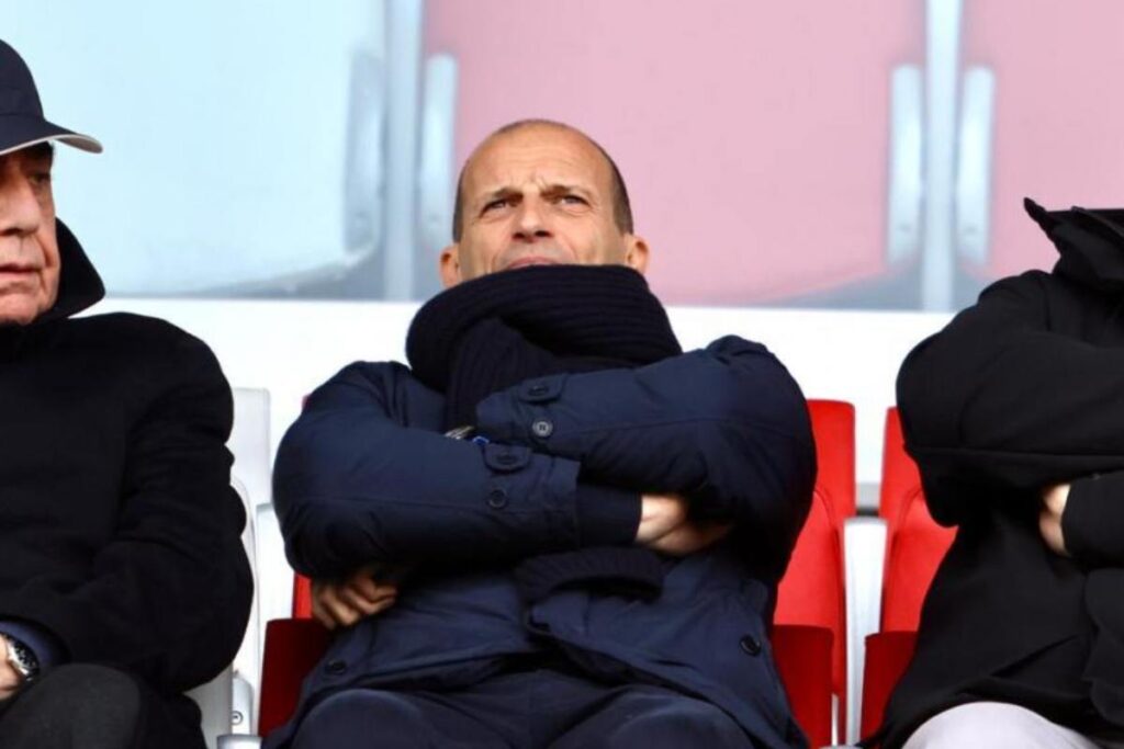 Sorpresa Allegri, all'allenamento assieme all'ex Juve