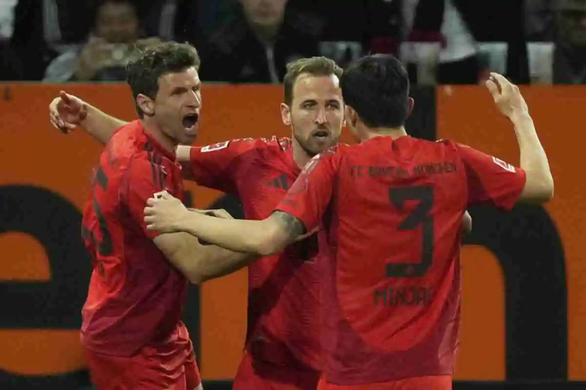 Esultanza del Bayern Monaco