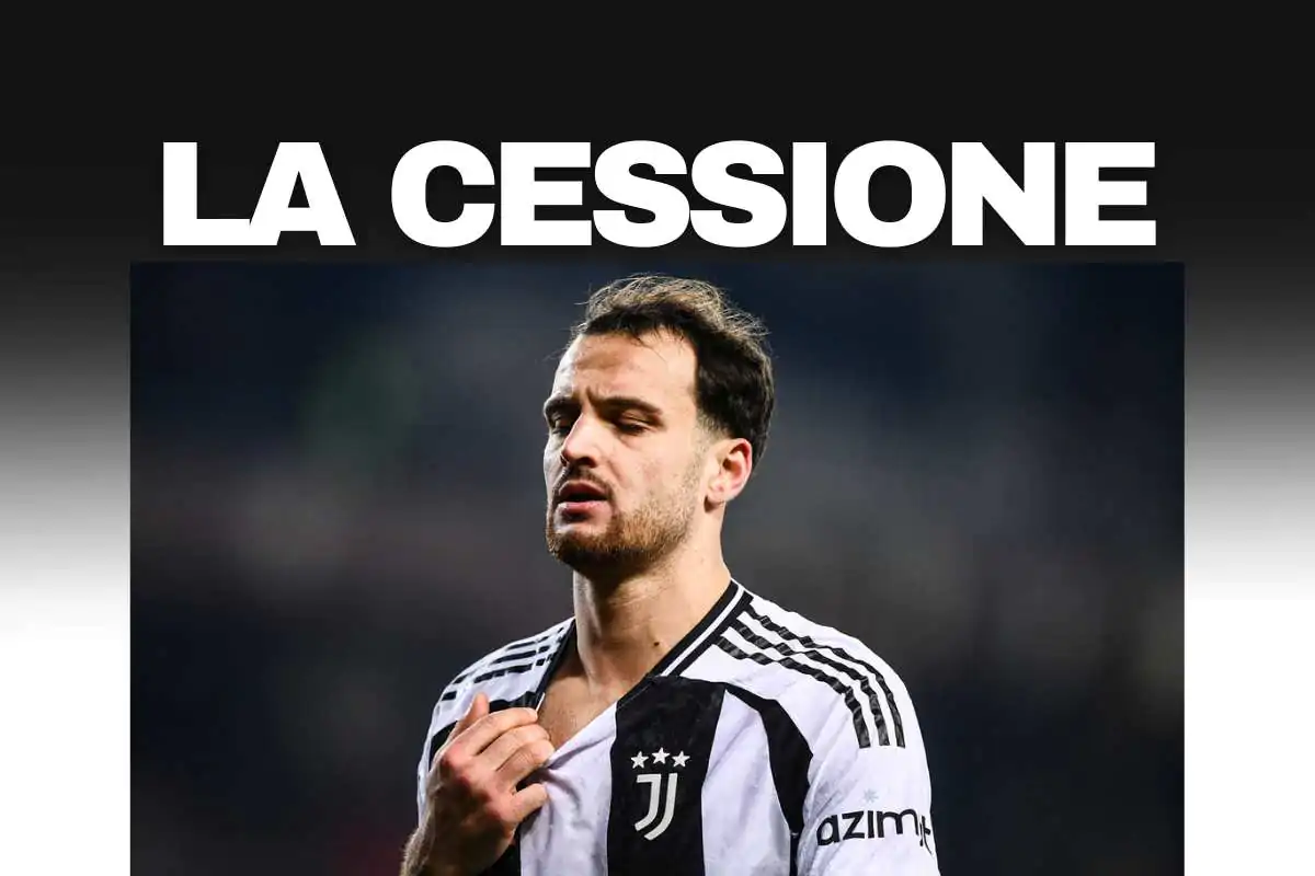 Gatti sconsolato con la maglia della Juventus