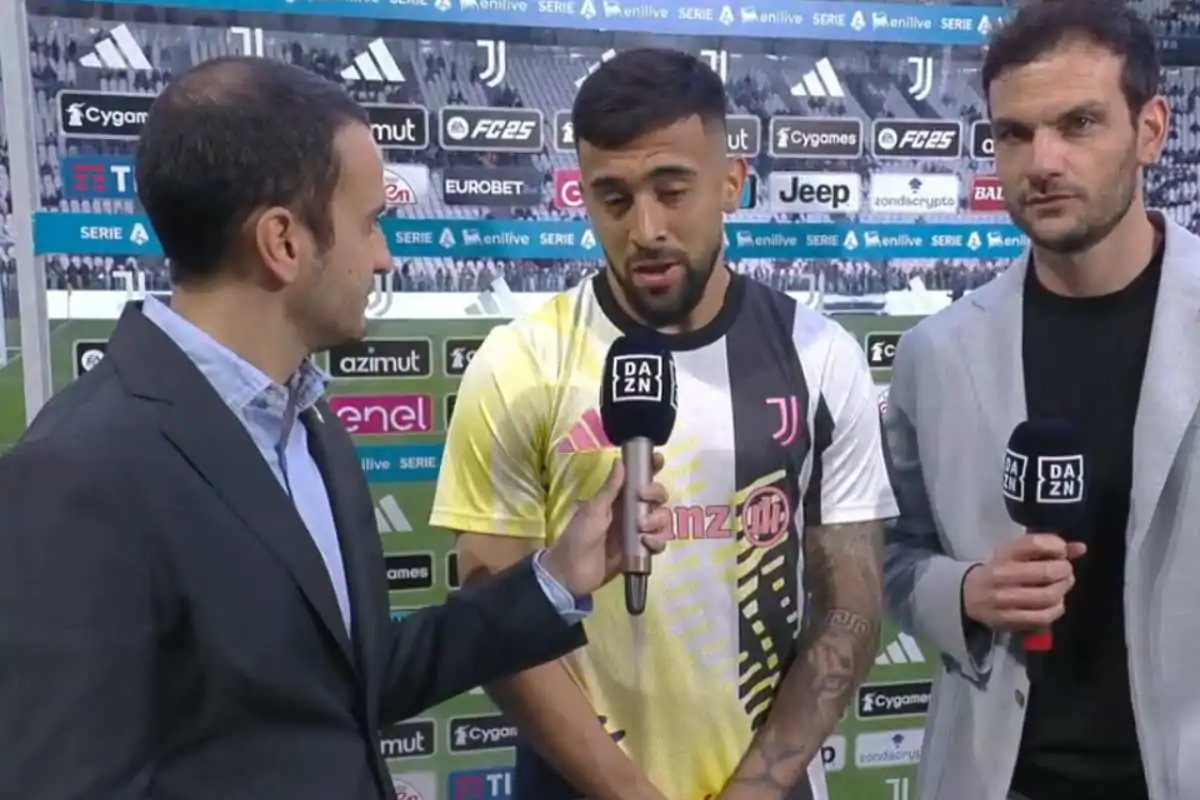 Juventus Lecce, Nico Gonzalez parla della sua posizione in campo: “Mi sento più comodo”