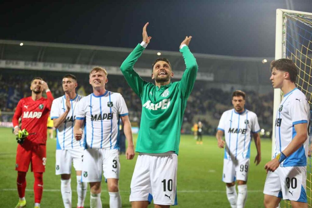 Il Sassuolo festeggia
