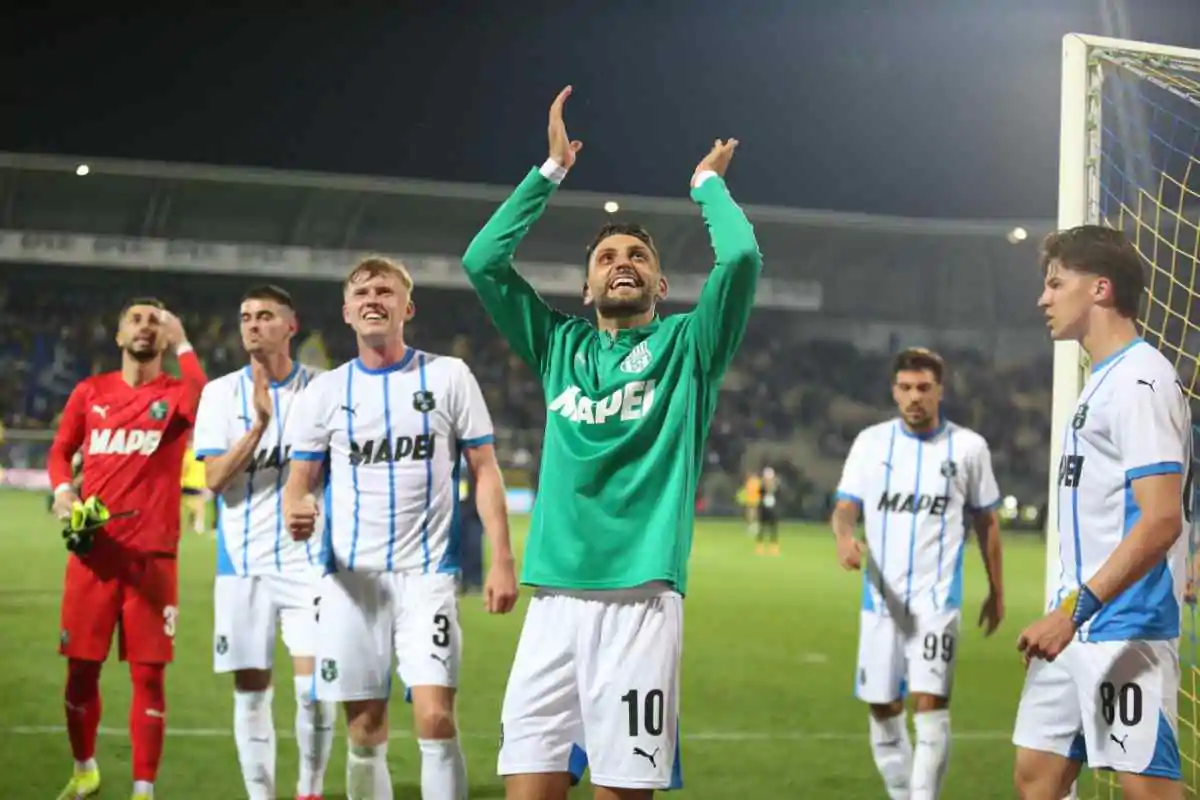 Il Sassuolo festeggia