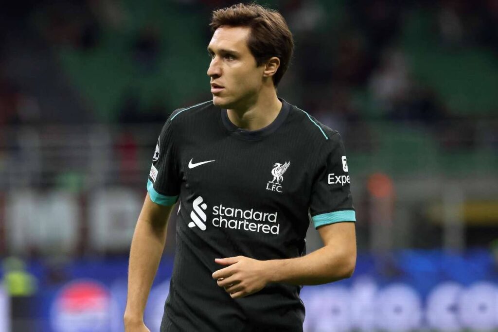 Federico Chiesa in campo