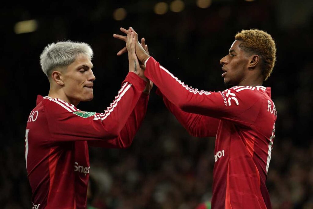 Garnacho e Rashford