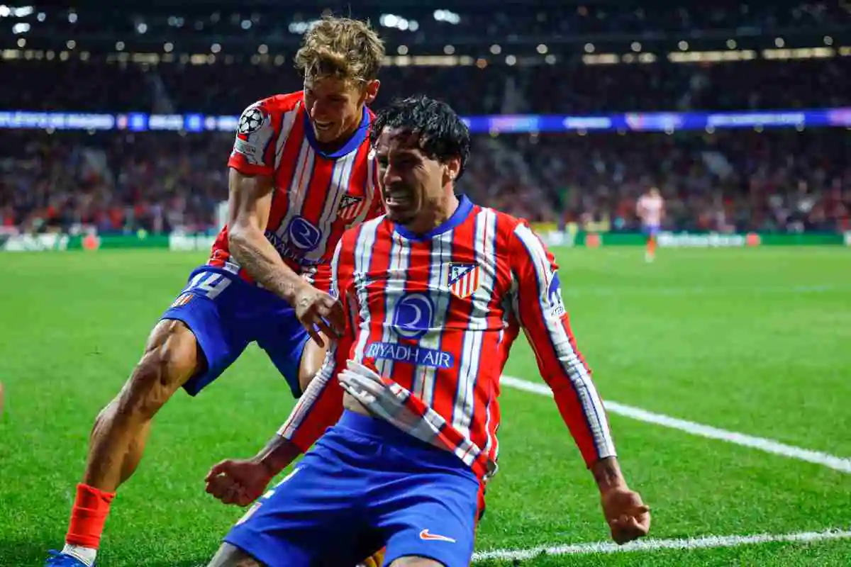 Gimenez esulta dopo un gol