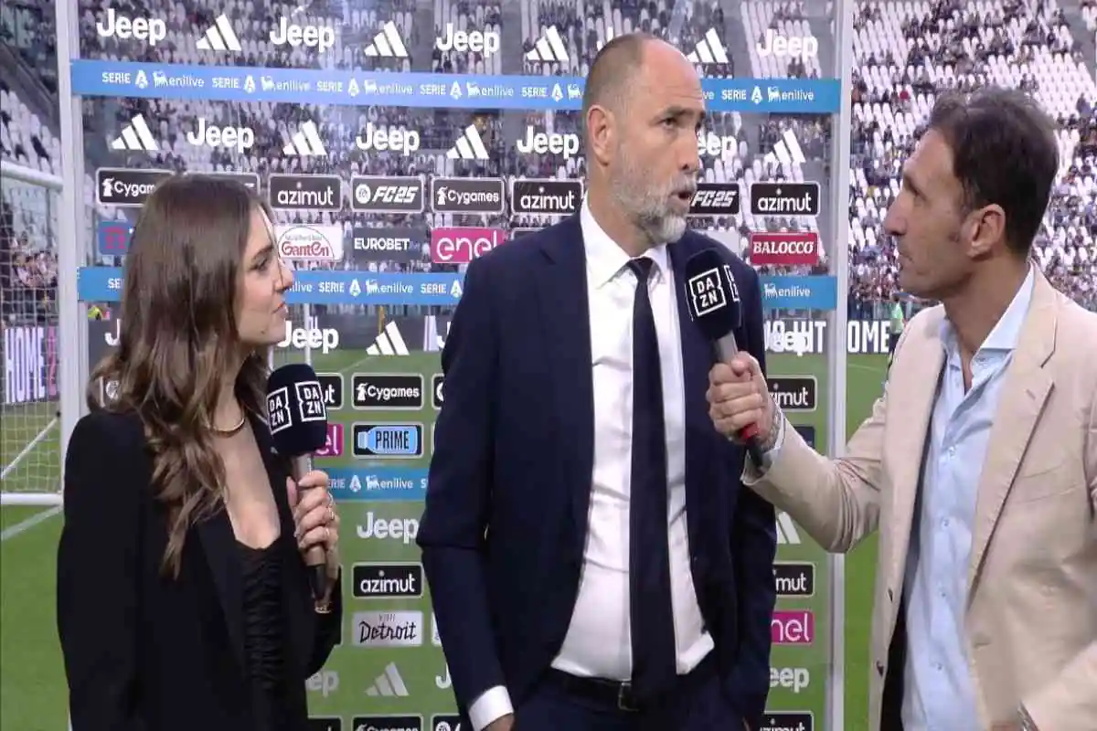 Igor Tudor nel pre-partita di Juventus-Udinese