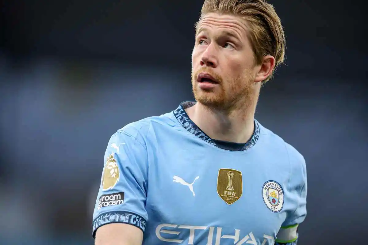 De Bruyne con il Manchester City