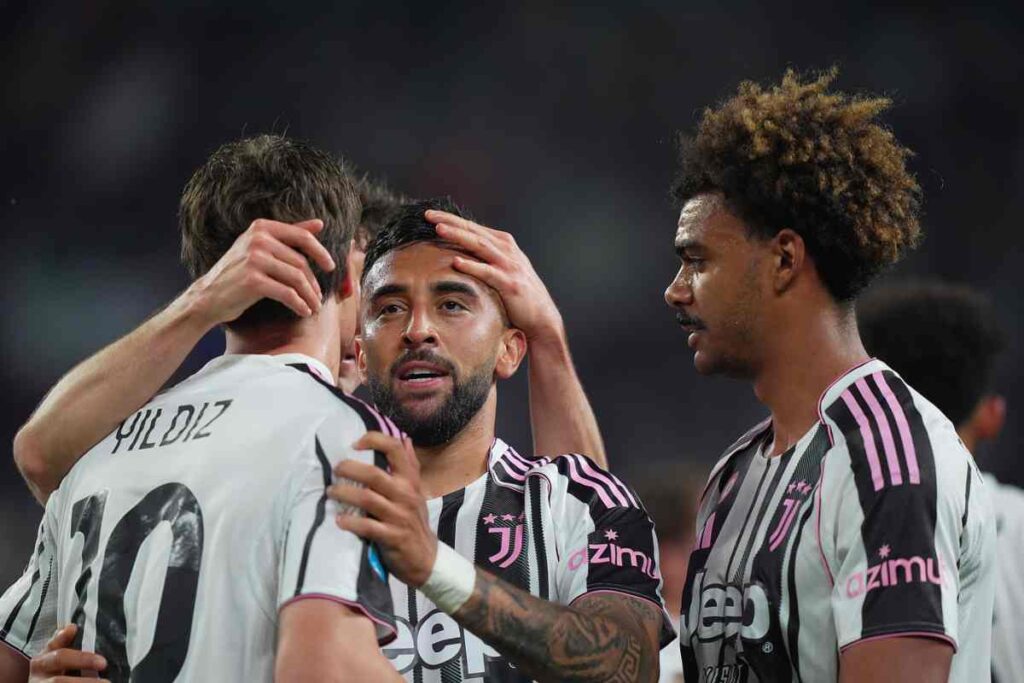 La Juventus esulta