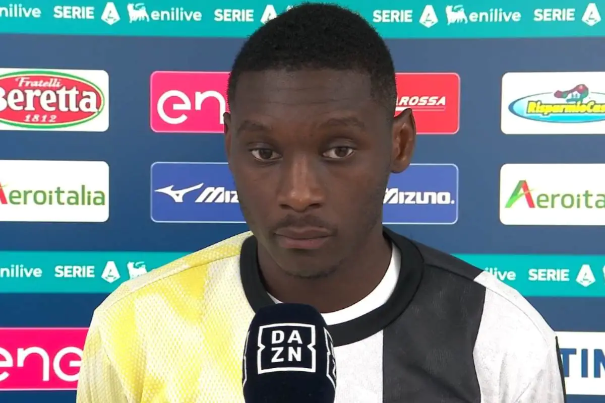 Lazio Juve 1-1, le parole di Kolo Muani