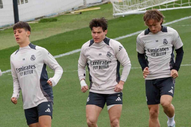 Allenamento del Real Madrid