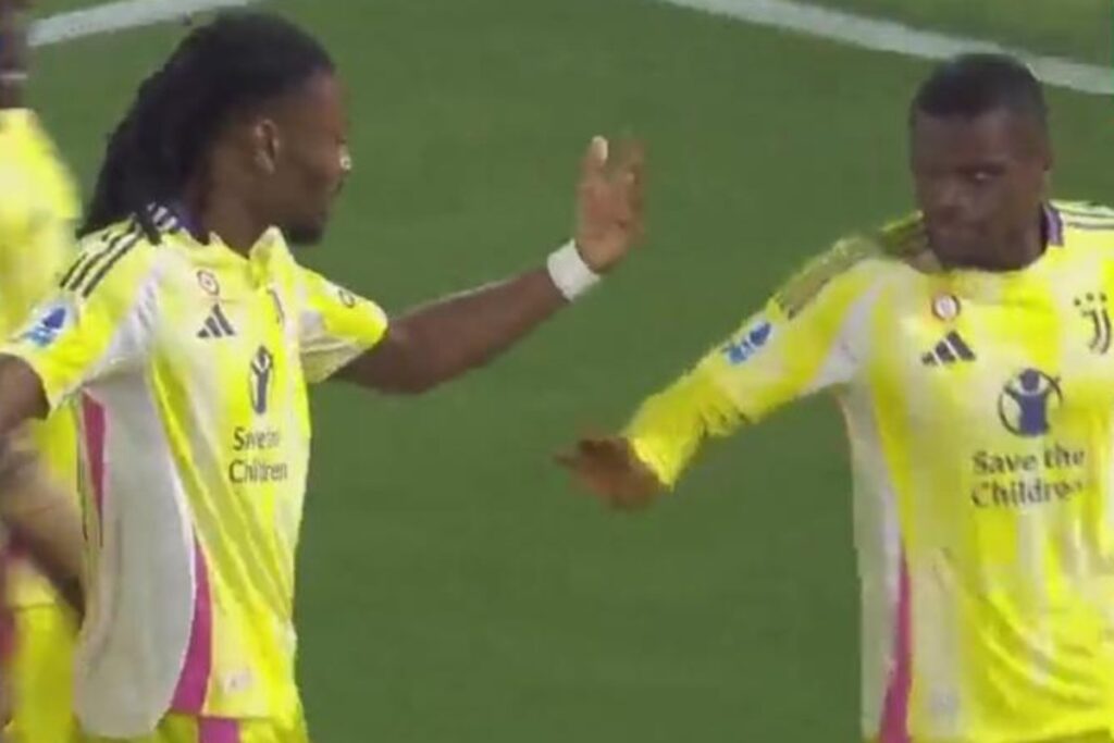 Bologna Juventus, il gesto di Thuram